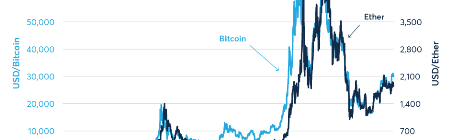 Fluctuación de Precios de Bitcoin y Ethereum en América Latina